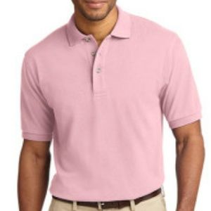 Polo man pink cotton